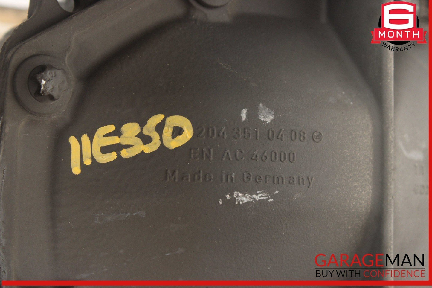 10-16 Mercedes W212 E350 C350 SL400 Rear Differential Diff Axle Carrier OEM