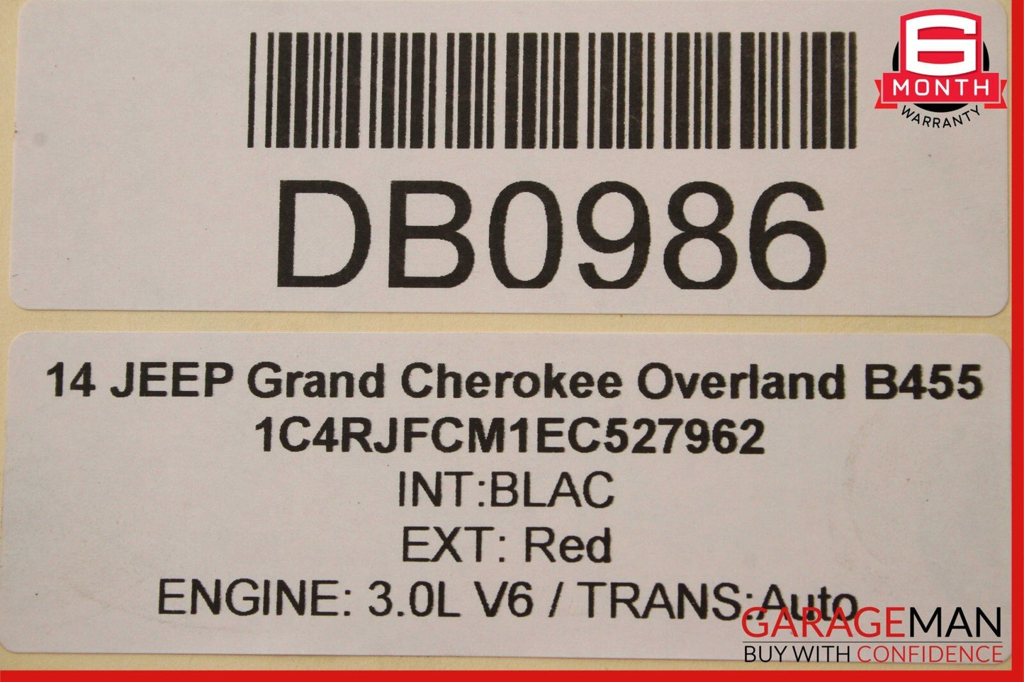 14-17 Jeep Grand Cherokee 3.0L DIESEL Fuel Tank Reservoir Assembly