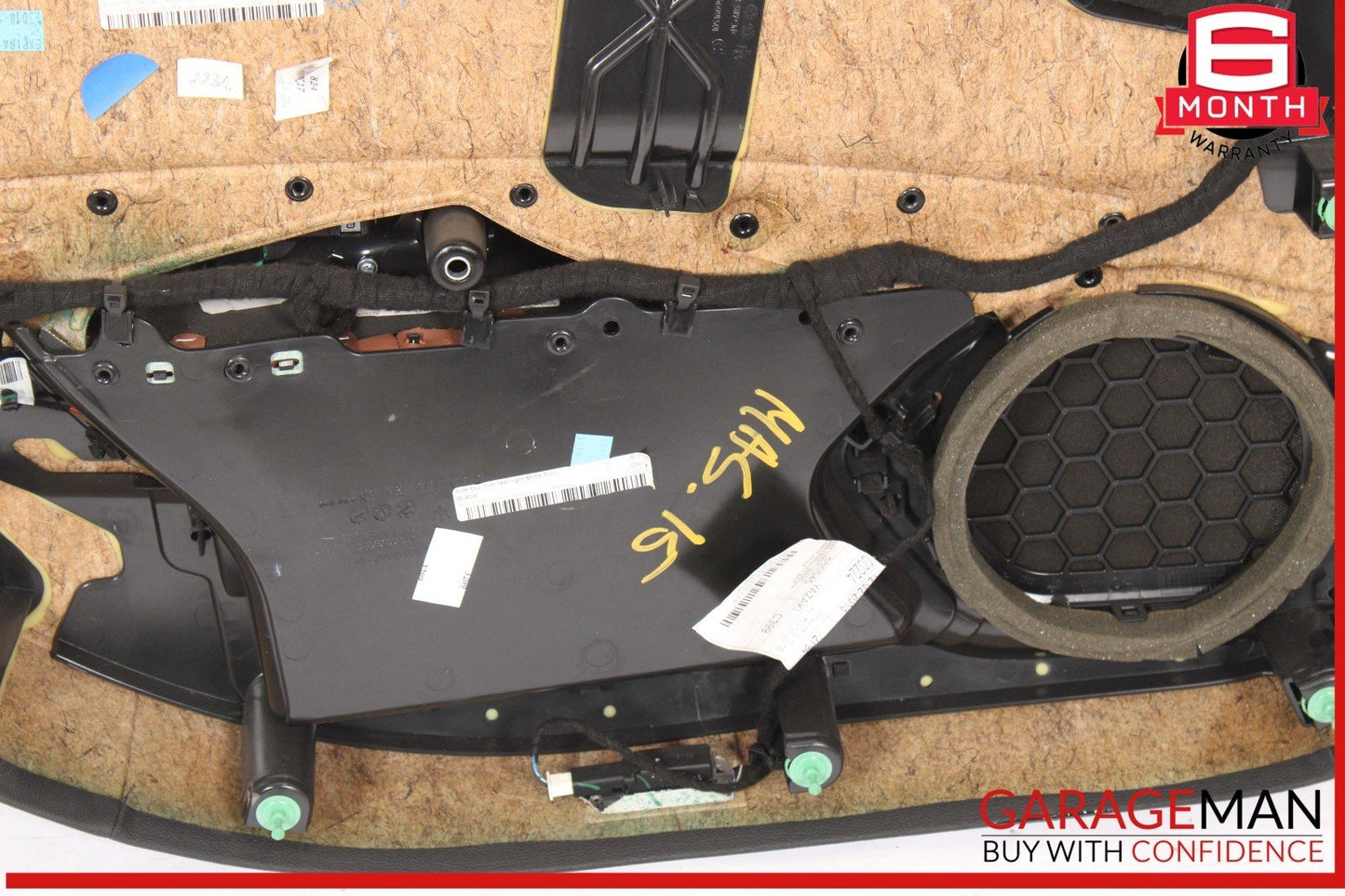 14-17 Maserati Quattroporte SQ4 M156 Rear Right Side Interior Door Panel OEM