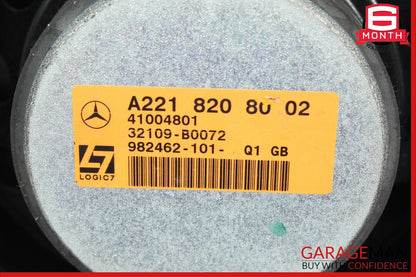 10-13 Mercedes W221 S350 S550 S63 Rear Door Loud Speaker Speakers Set of 2 Pc