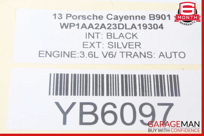 11-18 Porsche Cayenne 958 Front Right Spindle Knuckle Hub Bearing OEM