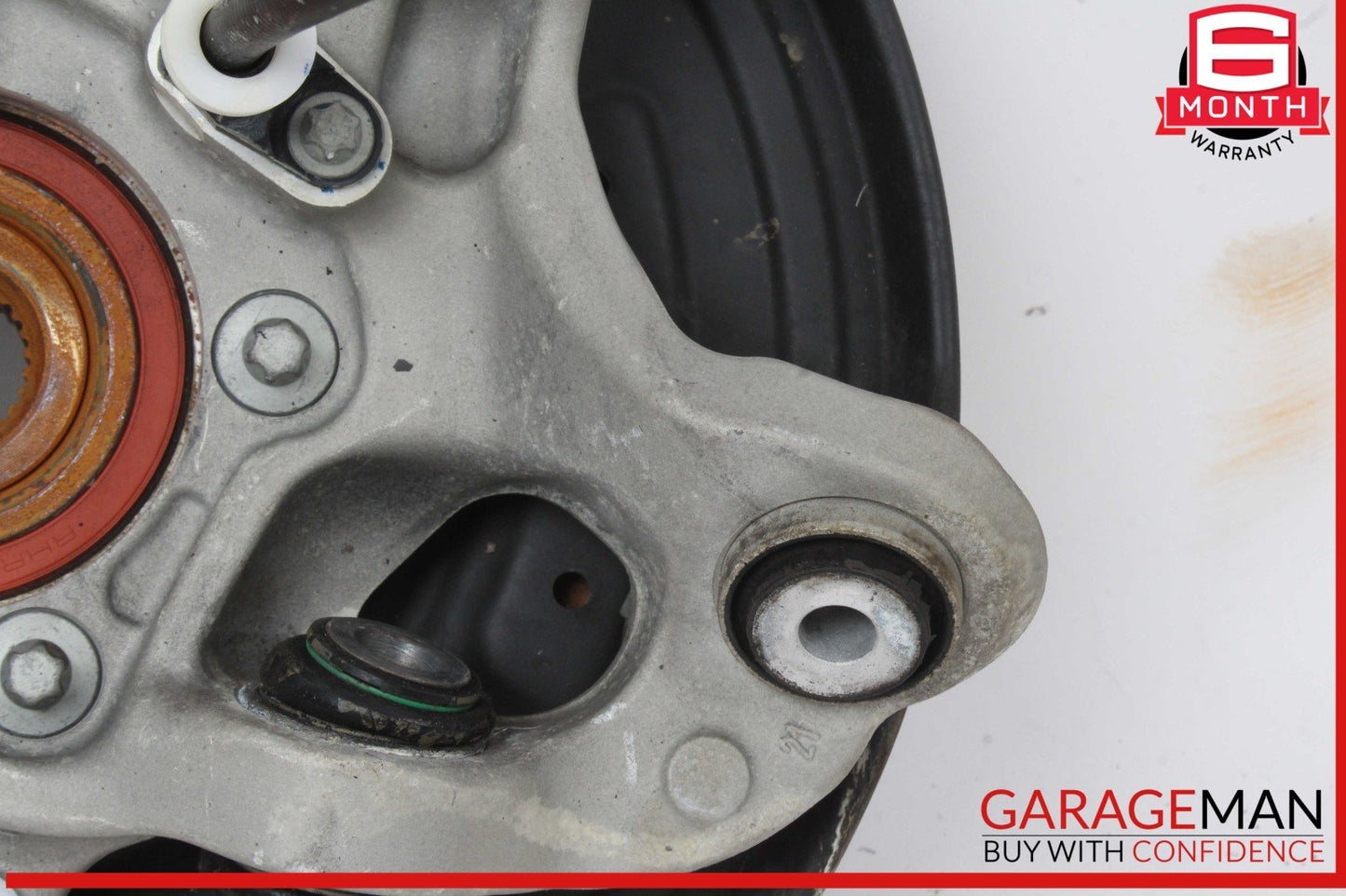 08-17 Mercedes W207 E350 C300 Rear Left Side Spindle Knuckle Hub w/ Rotor Disc