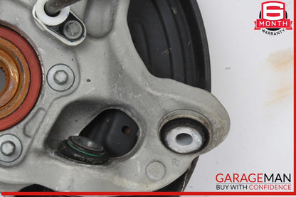 08-17 Mercedes W207 E350 C300 Rear Left Side Spindle Knuckle Hub w/ Rotor Disc