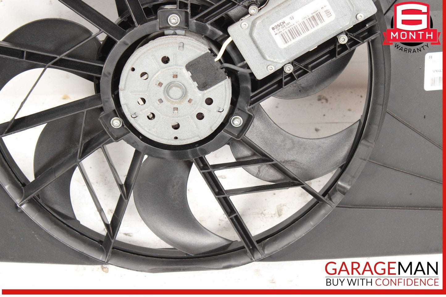 05â09 Volvo S60 Engine Radiator Cooling Fan Motor Assembly OEM