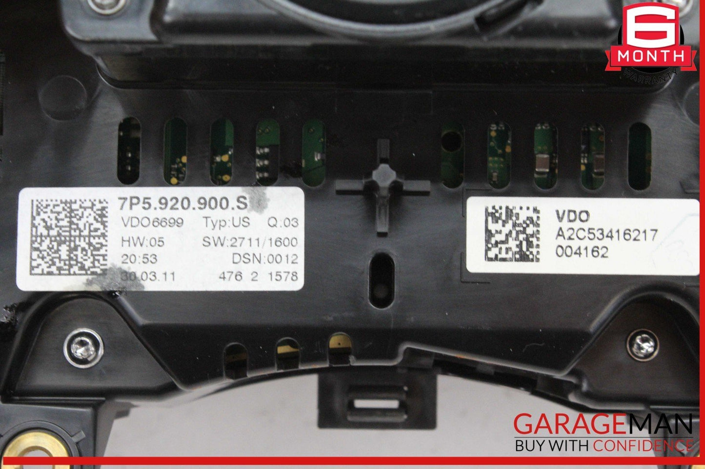 11-12 Porsche Cayenne 958 Speedometer Instrument Cluster Gauge 7P5920900S OEM