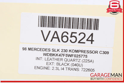 97-04 Mercedes R170 SLK230 Kompressor Front Dash AC A/C Air Condition Vent OEM