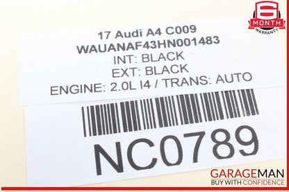 17-24 Audi A4 Rear Right Passenger Side Spindle Knuckle Hub w/ Disc Rotor