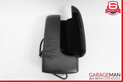 03-06 Mercedes W220 S55 AMG Front Center Console Armrest Arm Rest Assy Black
