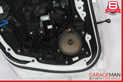 17-22 Alfa Romeo Giulia Rear Left Exterior Door White OEM