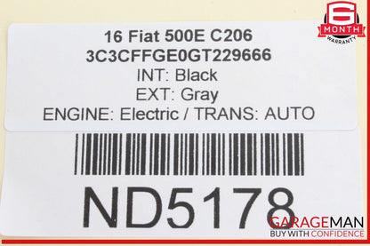 12-19 Fiat 500E Front Right Passenger Side Lower Suspension Control Arm OEM