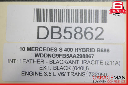 10-13 Mercedes W221 S400 Hybrid 7 Speed Auto Automatic Transmission 722.950 111k