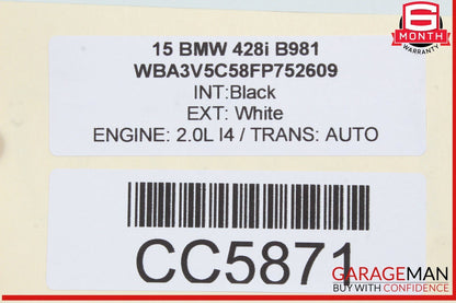 14-16 BMW 428i 528i 328i Automatic Transmission Gearbox RWD OEM 125k