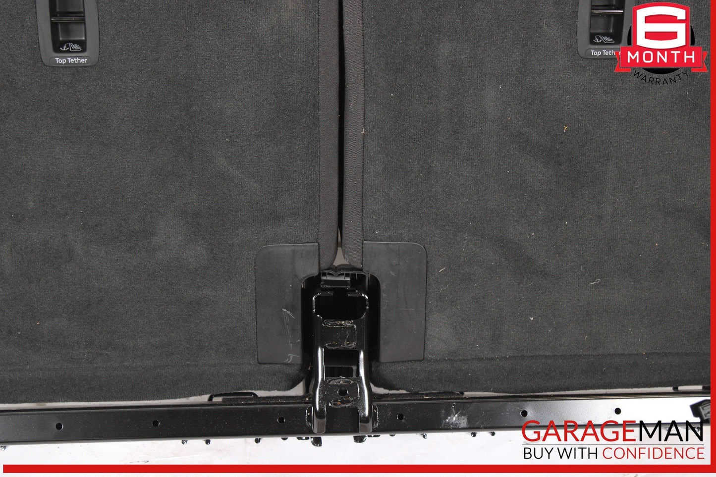 20-24 Audi Q7 Rear 3rd Row Upper Seat Bench Cushion Cover OEM