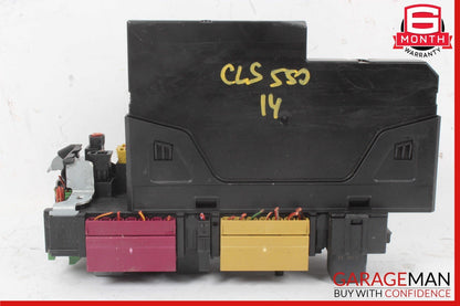 10-18 Mercedes W218 CLS500 E350 Rear Fuse Relay Box SAM Signal Acquisition OEM