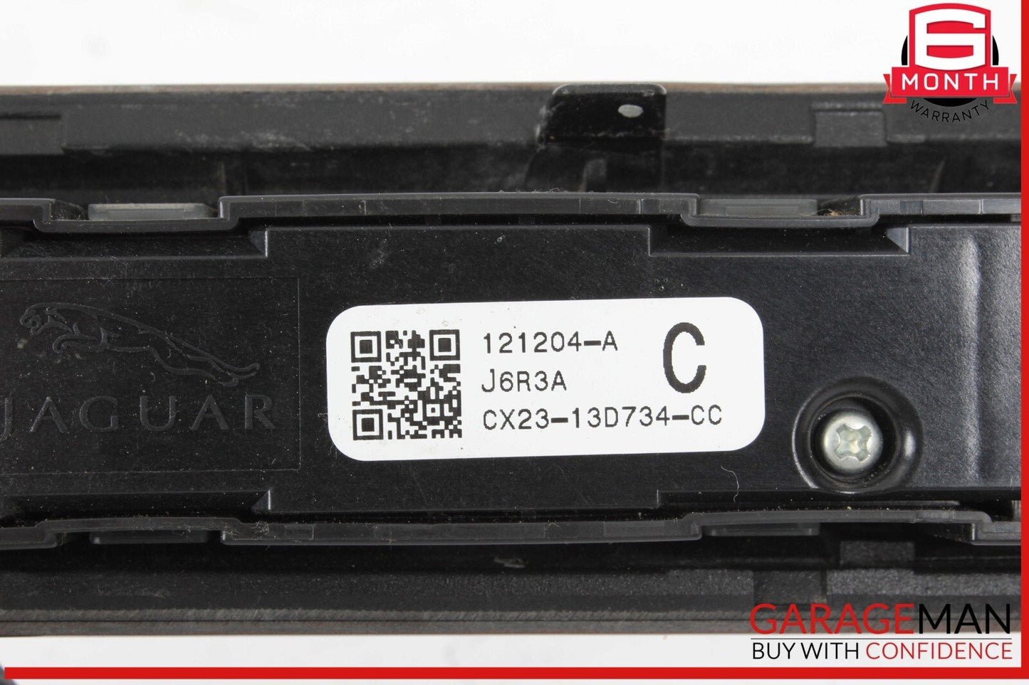 12-15 Jaguar X250 XF XFR Dash Dashboard Center Cover Panel Molding w/ Switch OEM