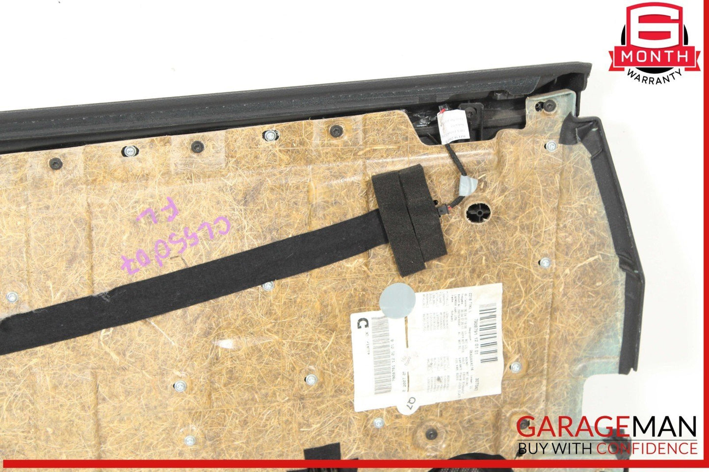 07-10 Mercedes W216 CL550 Front Left Side Interior Door Trim Panel OEM