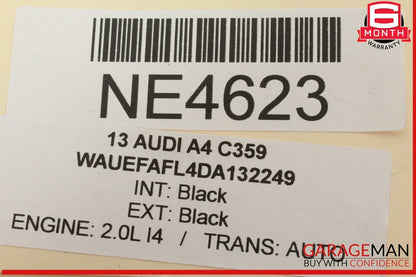 09-16 Audi A4 A5 Front Left Driver Side Exterior Door Handle Black 8T0837885 OEM