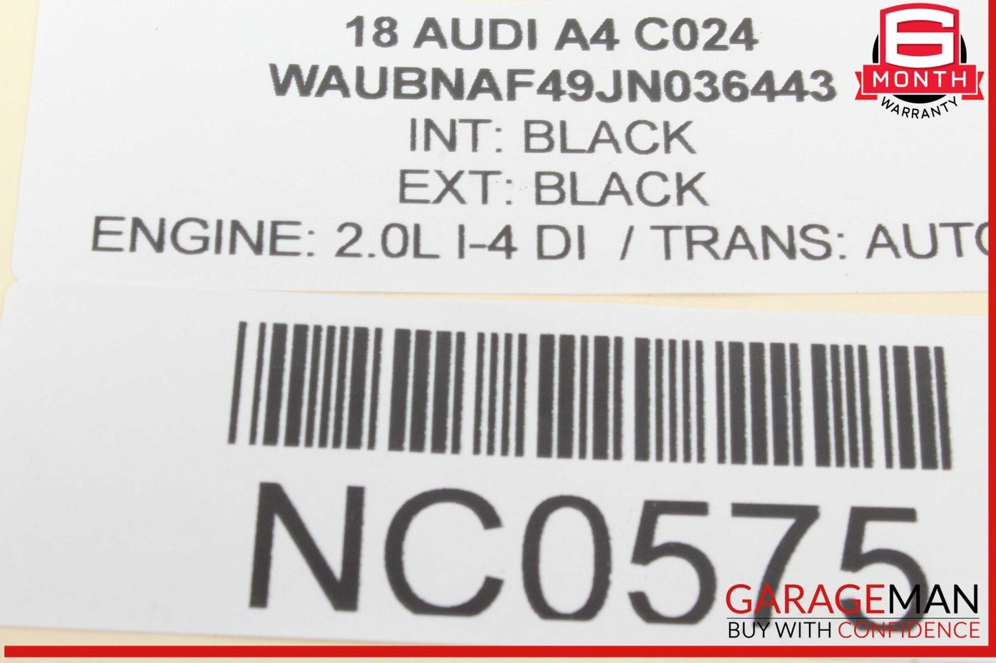 17-19 Audi A4 Quattro Speedometer Instrument Cluster Gauge 8W5920870C OEM
