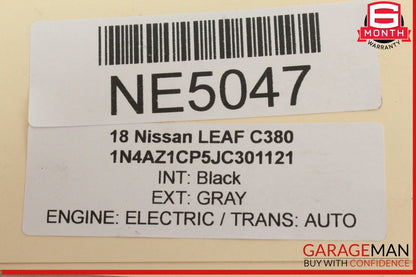 13-24 Nissan Leaf Rear Tailgate Window Wiper Motor Assembly 287103NF0A OEM