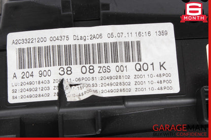 12-14 Mercedes W204 C250 C300 Speedometer Odometer Instrument Cluster Gauge OEM