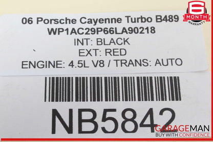03-06 Porsche Cayenne Turbo 955 V8 Right Side Exhaust Manifold 94811111902 OEM