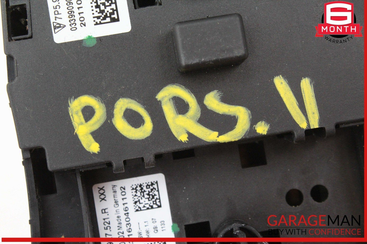 11-14 Porsche Cayenne 958 Suspension Mode Selector Switch Module 7P5927127CG OEM