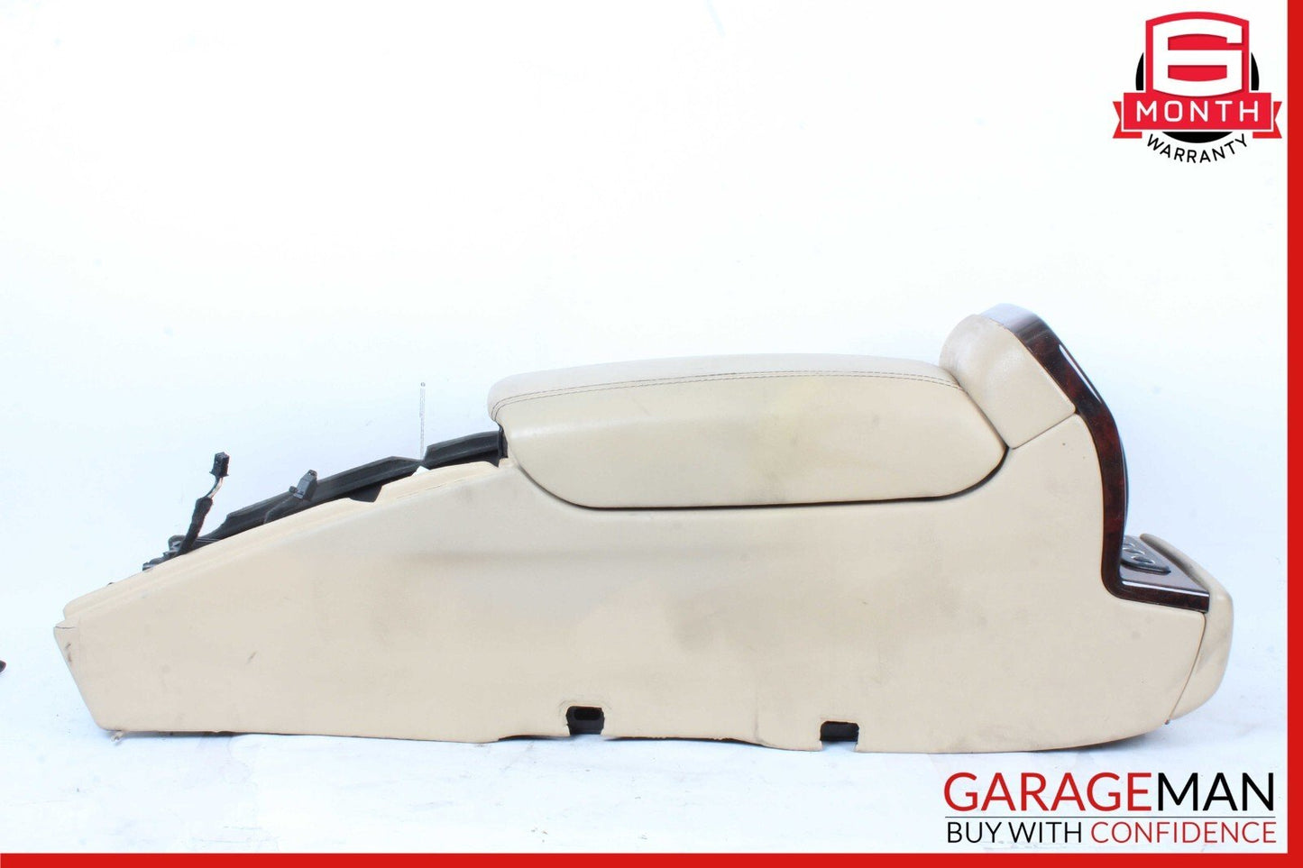 04-12 MASERATI QUATTROPORTE CENTER CONSOLE ARMREST STORAGE COMPARTMENT OEM