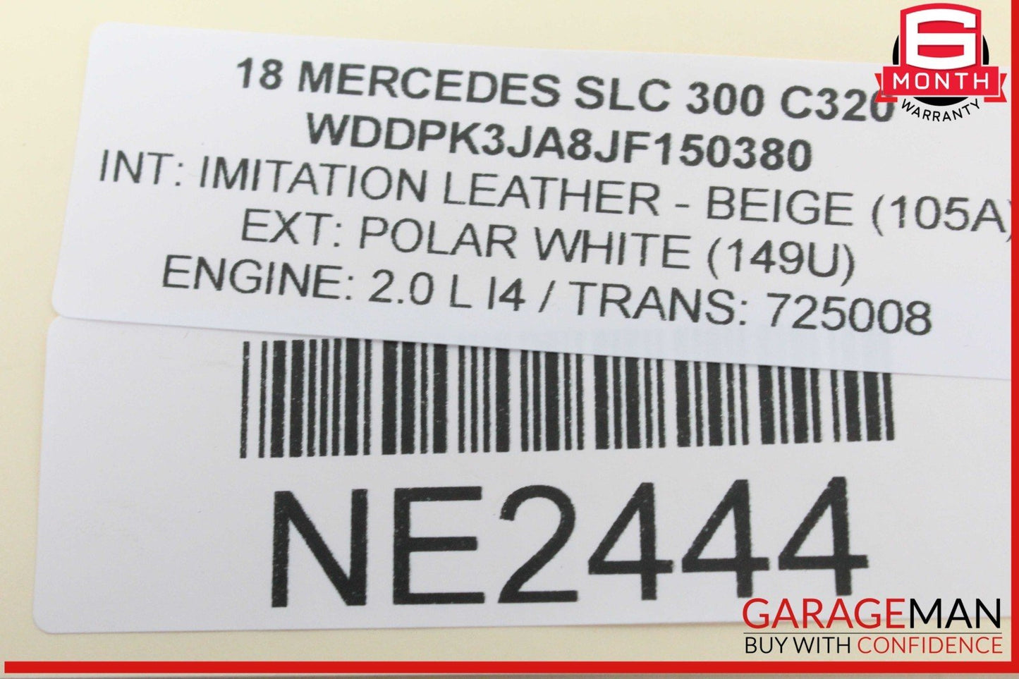 12-20 Mercedes R172 SLC300 SLK350 Steering Column Switches 1729004808 OEM