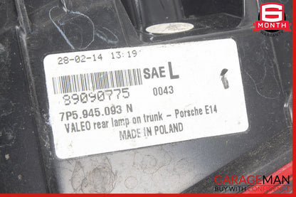 11-14 Porsche Cayenne 958 Hybrid S Left Driver Side Inner Tail Light Lamp OEM