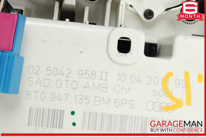09-17 Audi Q5 A4 A5 Front Upper Interior Overhead Dome Light Lamp Switch OEM