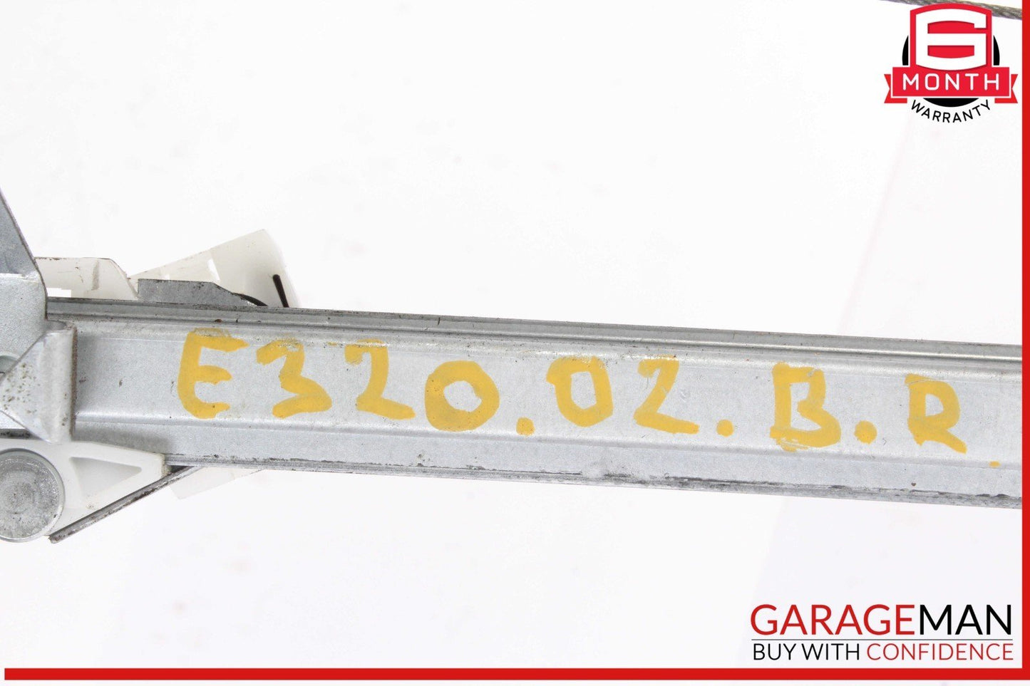 96-02 Mercedes W210 E320 Rear Right Passenger Side Window Regulator OEM