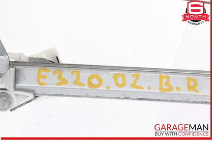 96-02 Mercedes W210 E320 Rear Right Passenger Side Window Regulator OEM