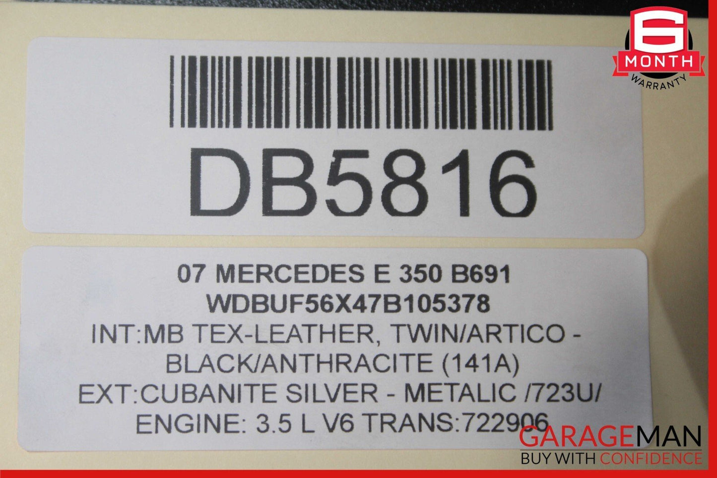 03-09 Mercedes E350 CLS500 Engine Motor Cooling Fan Radiator A/C  Condenser Assy