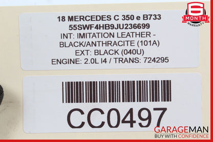 15-20 Mercedes W205 C350e C400 Rear Left Driver Side Spindle Knuckle Hub OEM