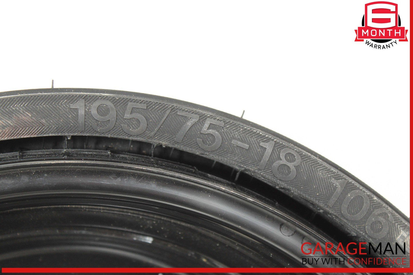 09-17 Audi SQ5 Emergency Spare Wheel Rim Tire 6 x 18 ET32 OEM