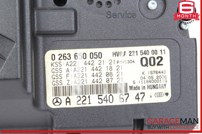 07-09 Mercedes W221 S550 Instrument Cluster Speedometer Odometer OEM
