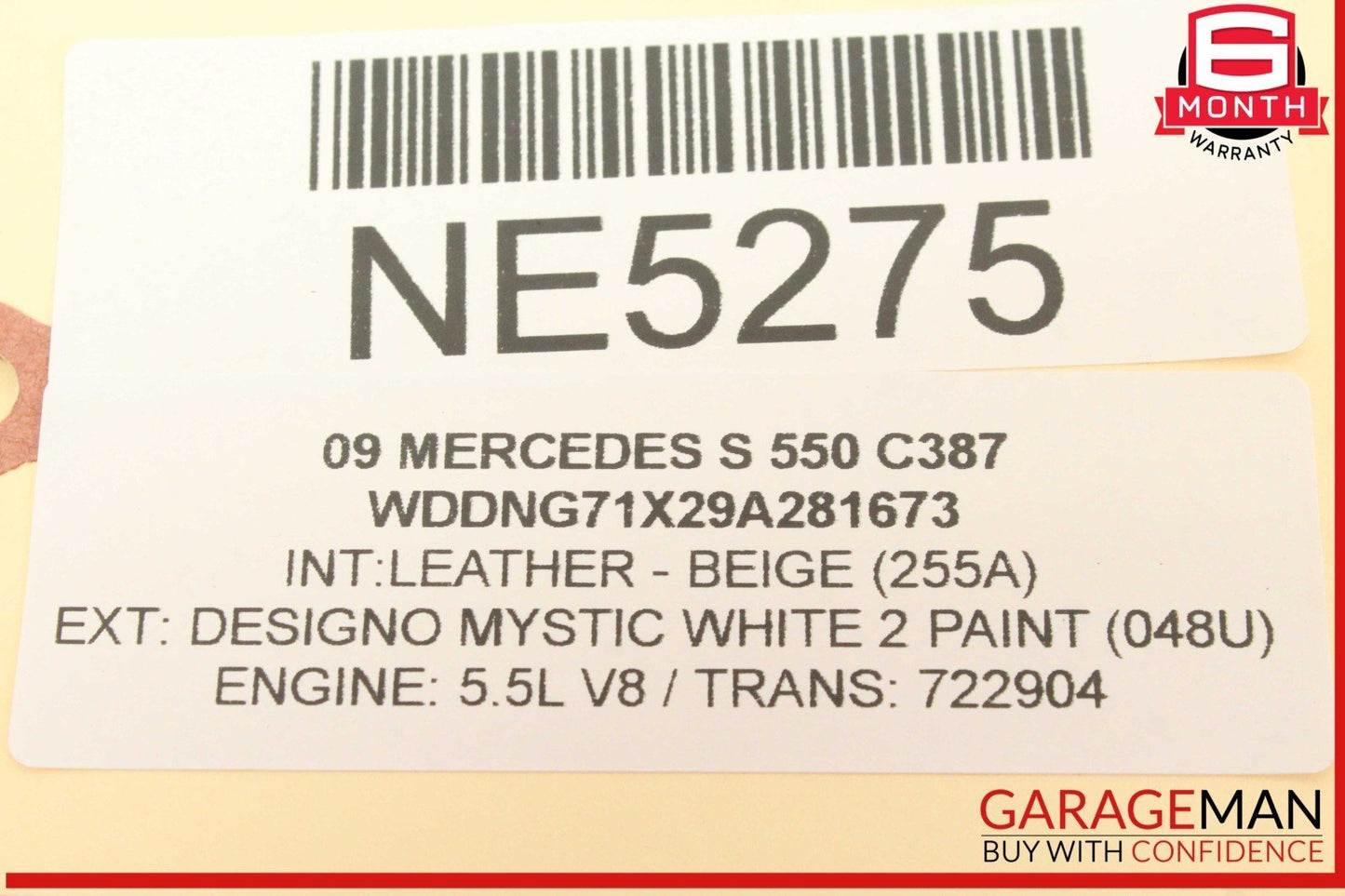 07-14 Mercedes W221 S550 ESP Parking Assist Suspension Control Switch OEM