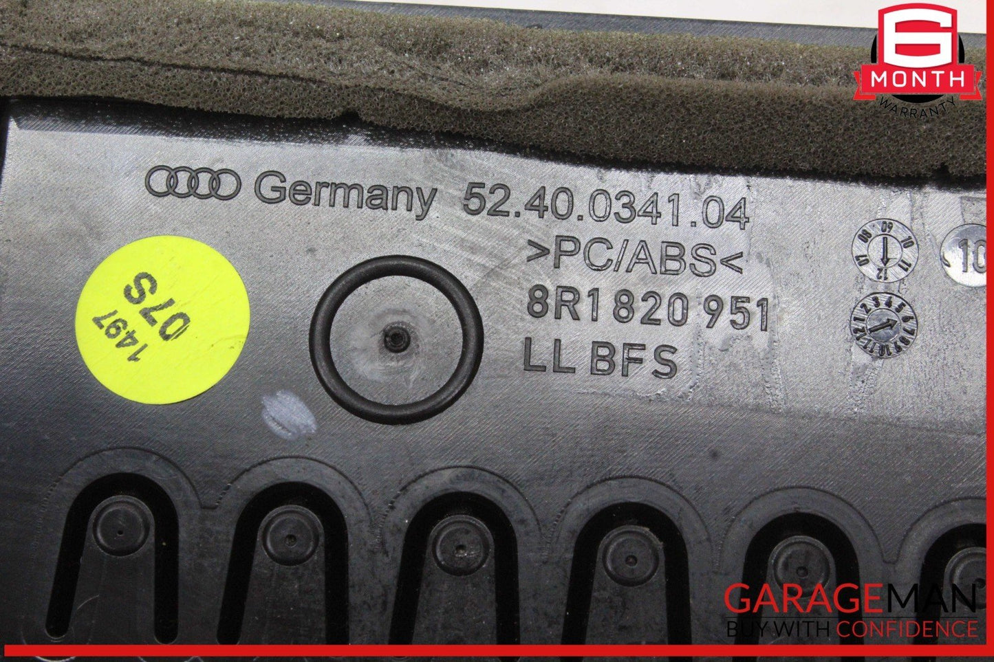 09-17 Audi Q5 SQ5 Front Center Dash Dashboard AC A/C Air Vent Grille Grill OEM