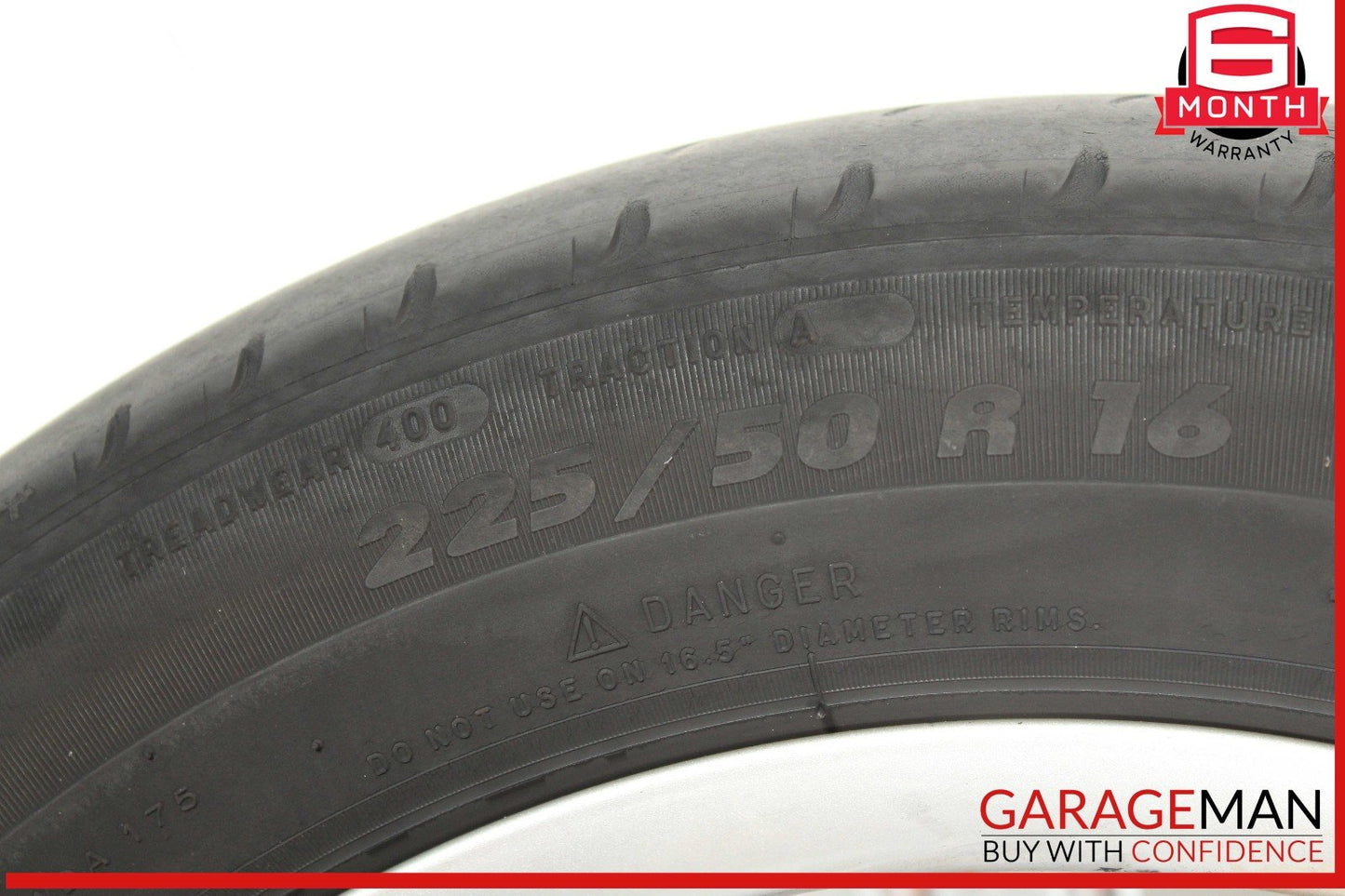 97-04 Mercedes R170 SLK230 SLK320 Rear Wheel Tire Rim 8Jx16H2 ET30 OEM
