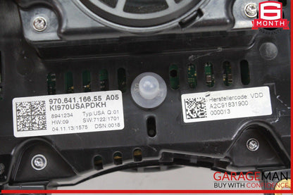 14-16 Porsche Panamera 970 E-Hybrid Speedometer Instrument Cluster OEM