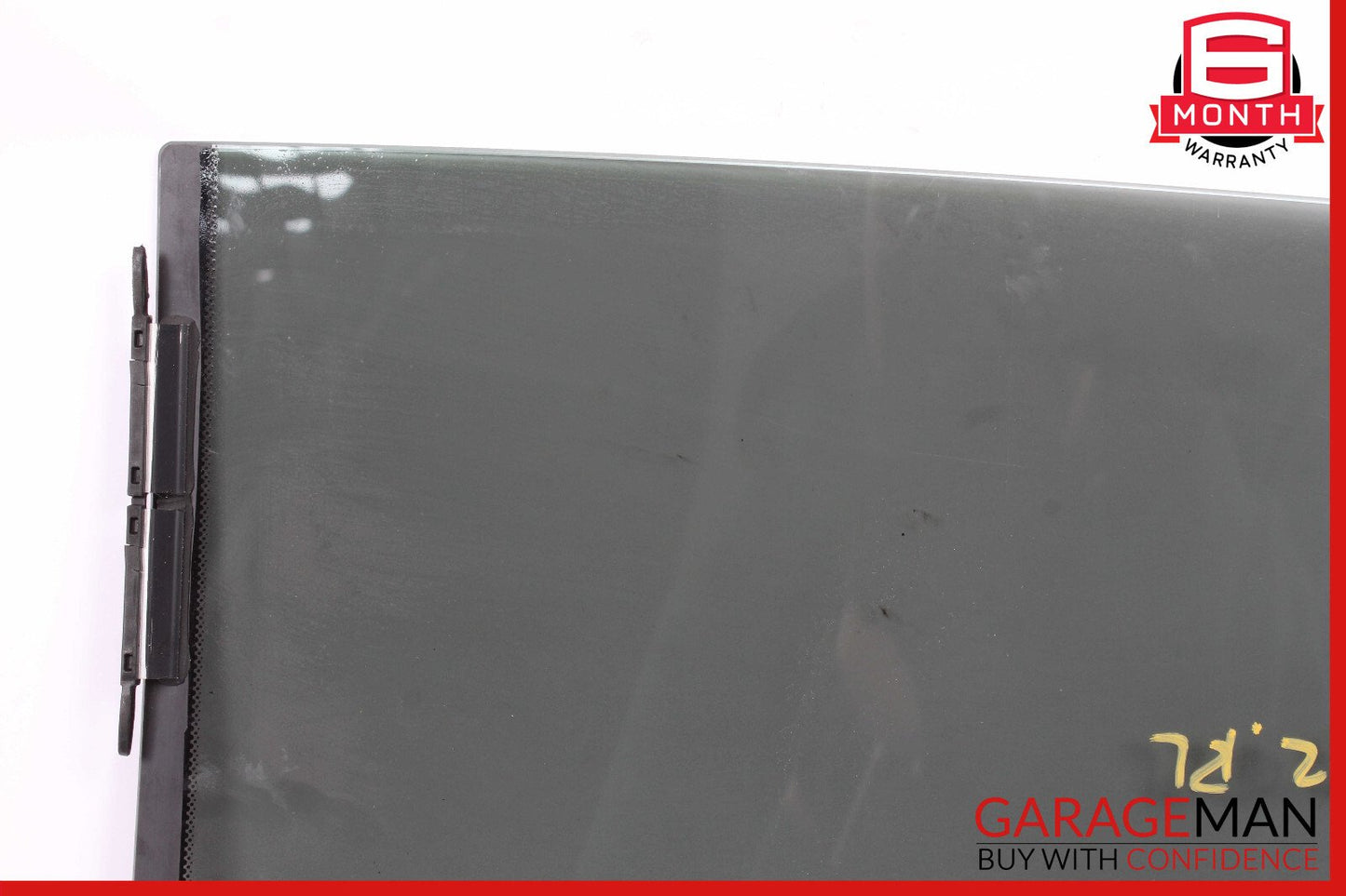 10-16 Porsche Panamera 970 Rear Left Driver Side Door Window Glass OEM