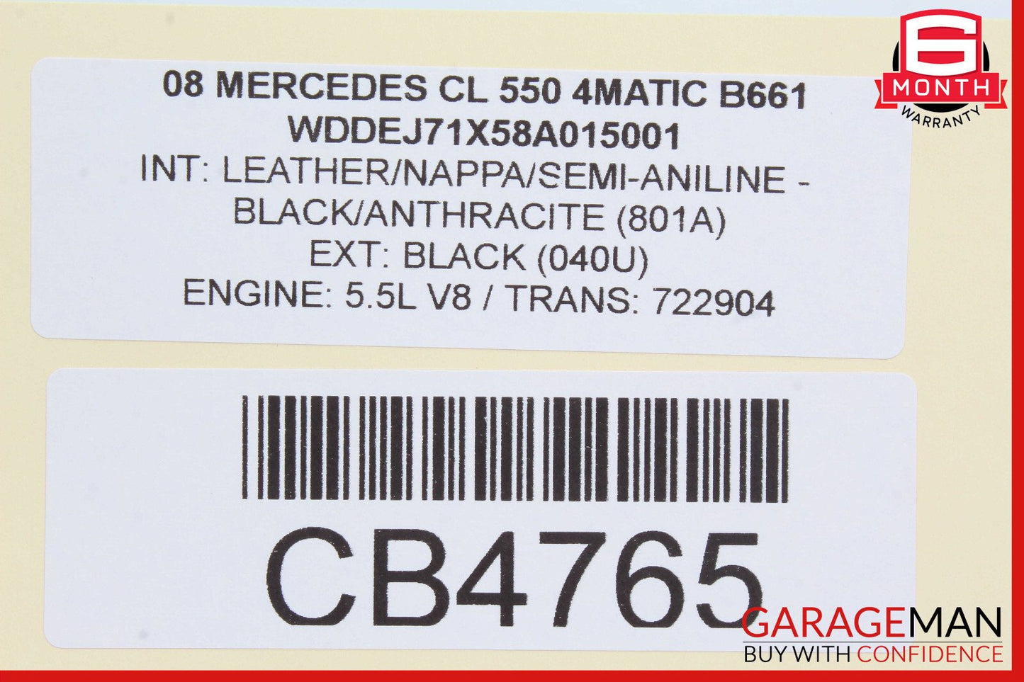 07-13 Mercedes W216 CL550 Center Console Dash Ashtray Ash Tray Trim Wood OEM