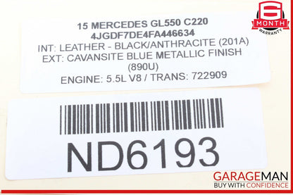 12-19 Mercedes X166 GL550 GL450 Front Left Driver Side Lower Control Arm OEM