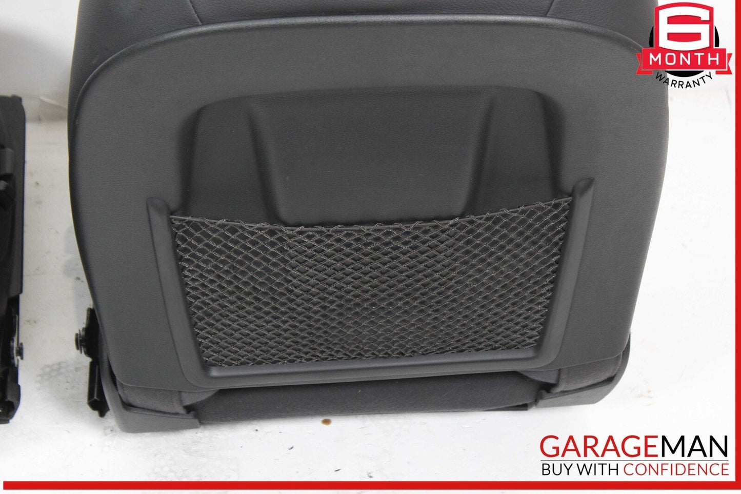 17-19 Audi A4 Front Complete Seat Cushion Cover Assy Set of 2 Pc OEM