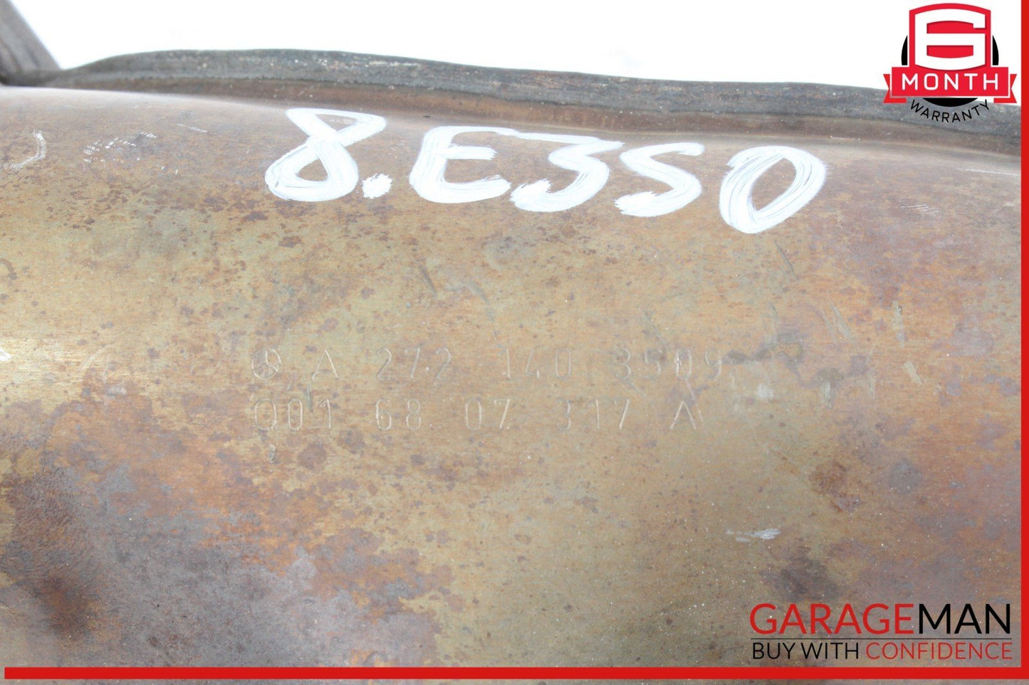 06-12 Mercedes W211 E350 C300 C350 M272 Left Side Exhaust Manifold Header Pipe 2721403509