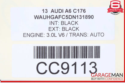 12-18 Audi A6 A7 Rear Stabilizer Sway Bar 4G0511305G OEM
