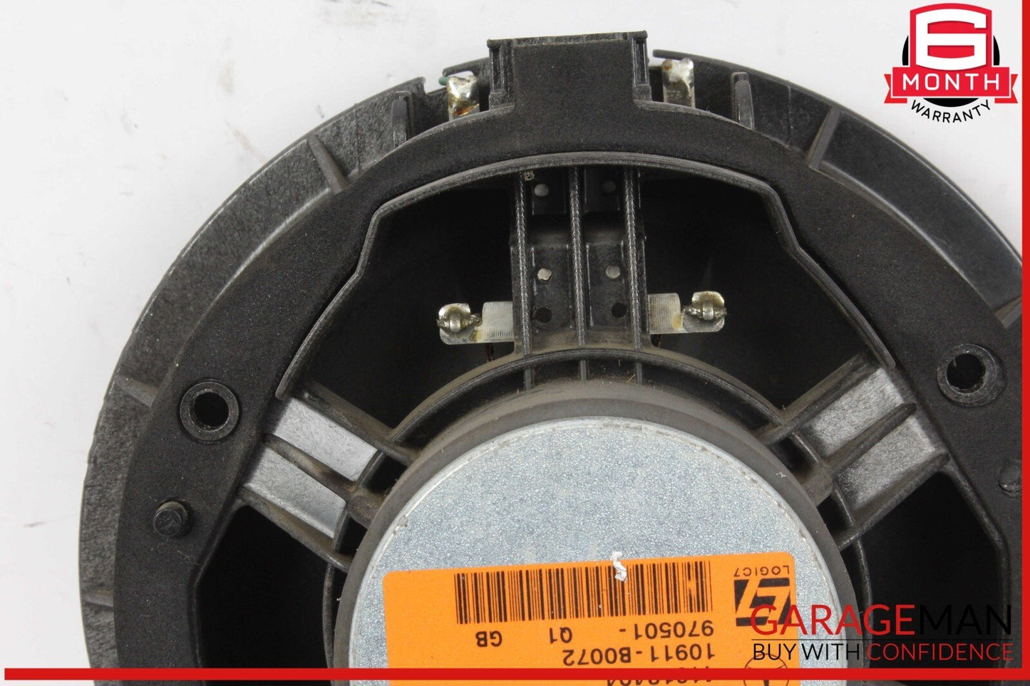 08-18 Mercedes W204 C250 C300 Rear Door Audio Speaker Logic 7 Set of 2 OEM
