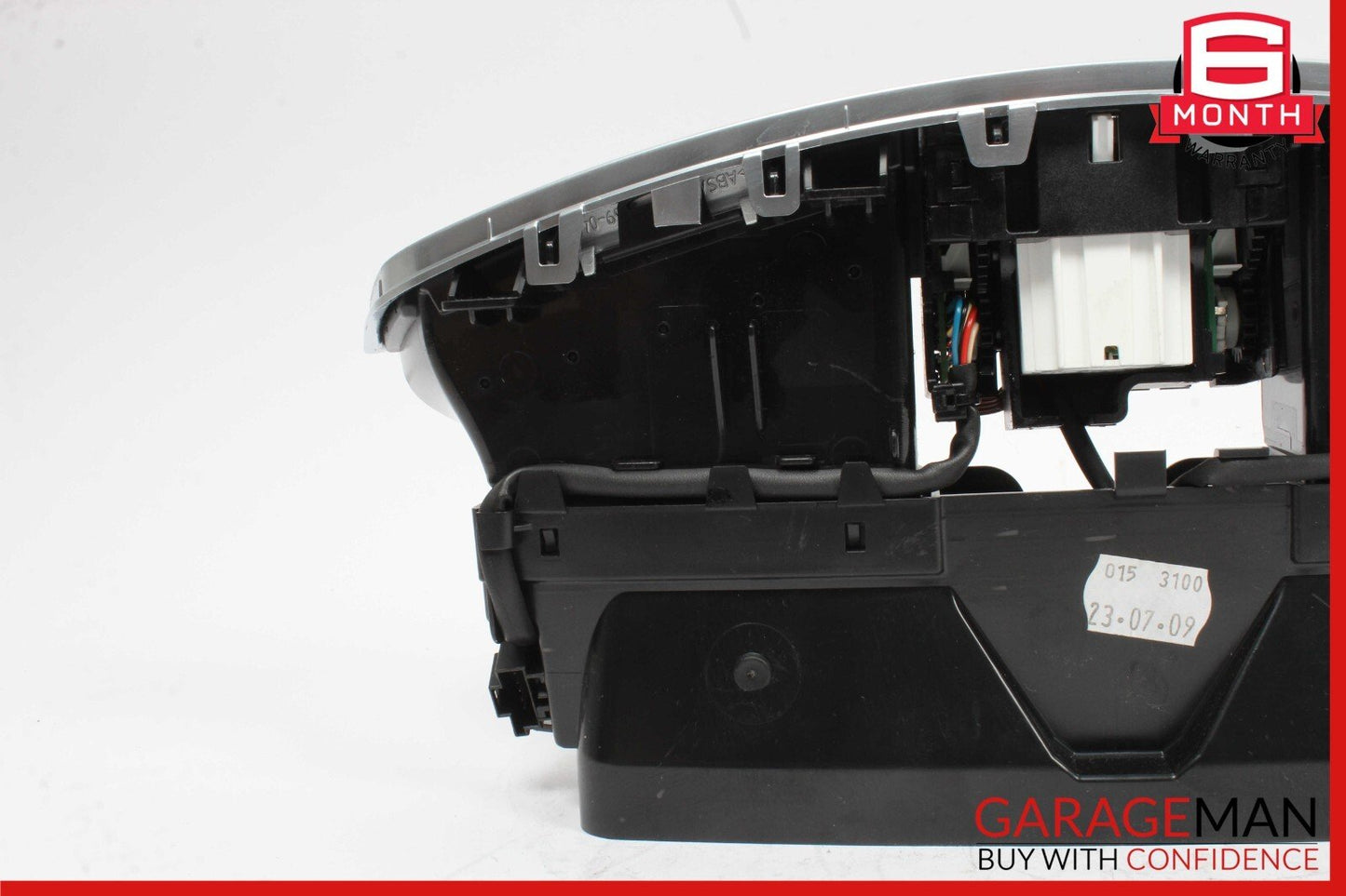 07-13 Mercedes W221 S550 S450 Center Dash A/C Air Vent Trim Clock 2218300954 OEM