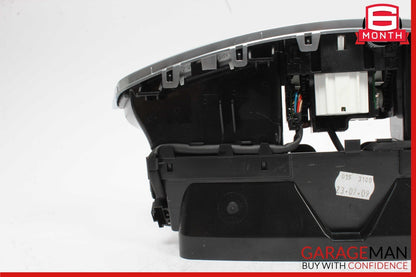 07-13 Mercedes W221 S550 S450 Center Dash A/C Air Vent Trim Clock 2218300954 OEM