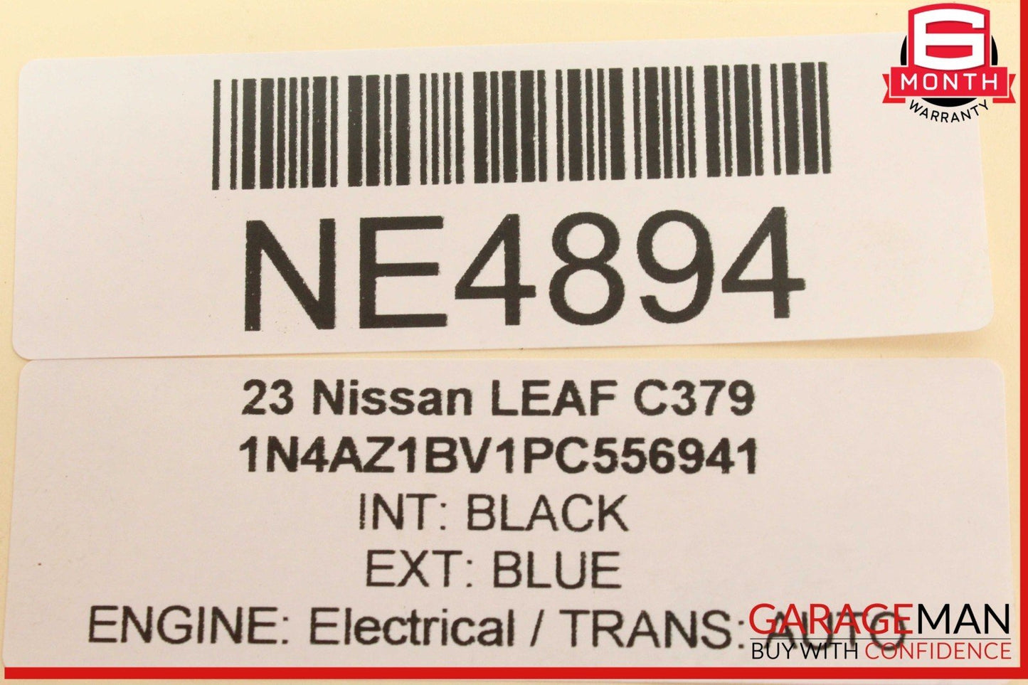 18-24 Nissan Leaf Manual Steering Column w/ Motor 488105SG2A OEM